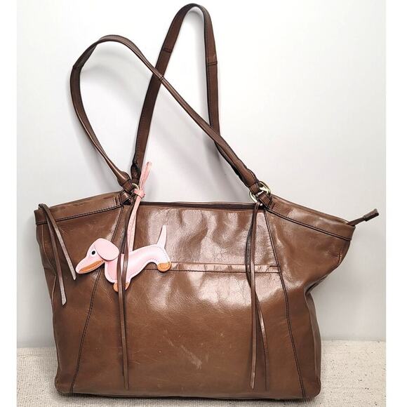 Hobo Maryanna Leather Work Tote Bag - Picture 2 of 6